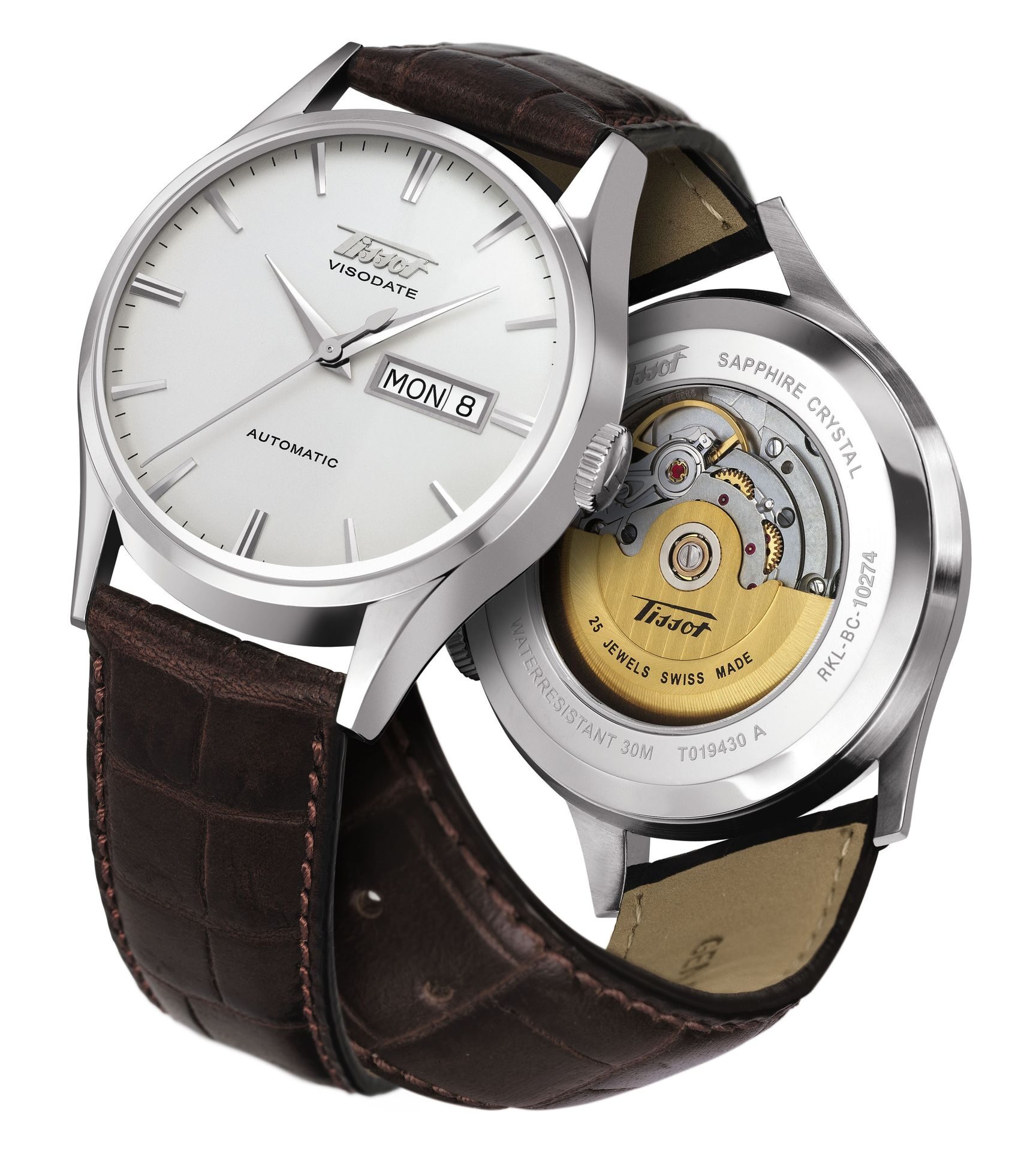 Купить часы тиссот с автоподзаводом. Tissot Heritage Visodate. Tissot t019.430.16.031.01. Тиссот Visodate Automatic. Часы Tissot Heritage Visodate.